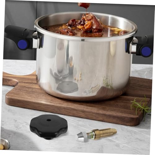 HAMPPLIES Soupape D'Échappement D'Autocuiseur Soupape De Limitation De Pression Pièce Détachée Pour Autocuiseur Accessoire De Remplacement Facile À Installer Et À Nettoyer 2.95 X 2.95 X 1.57 in – vue 5