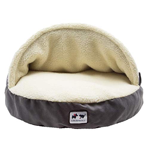 MXZBHDetachable Pet Bed, Soft and Warm Pet Cave Cat Litter Nest