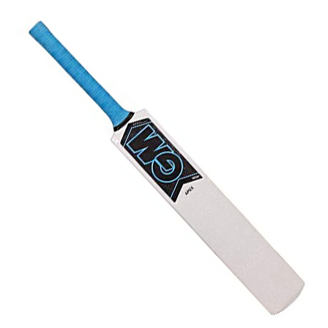 GM Neon Apex Kashmir Willow Cricket Bat with Cloth Cover on Face | Size-5 | Light Weight | Free Cover| 1