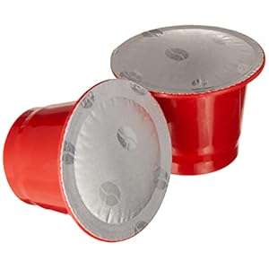 Amazon Brand Solimo Espresso Capsules Medium Roast Compatible with Original Brewers Pack of 1×50 Capsule 50 count