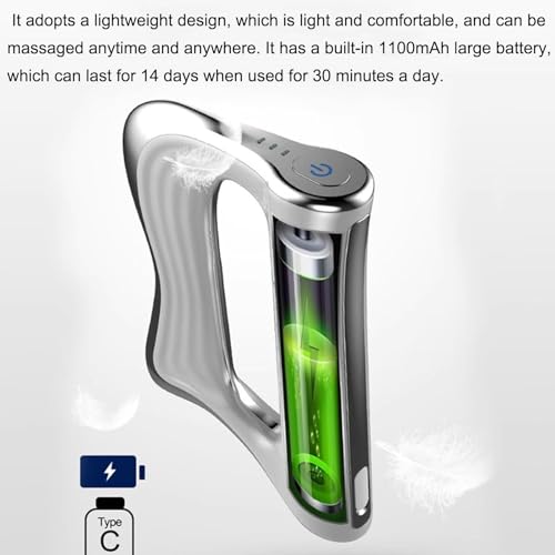 Fascia Knife - Cuchilla Eléctrica para Relajación Muscular, Masajeador de Fascia (B) | Estimulación con Microcorriente, Prevención del Dolor Muscular, Uso Post-Entrenamiento miniatura 7