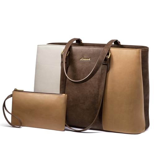Sac d'ordinateur en cuir synthétique premium et finitions couture