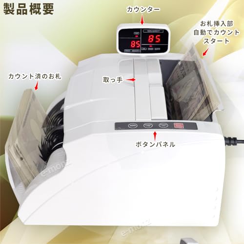 eモンズ NX-422 マネーカウンター の商品画像 2