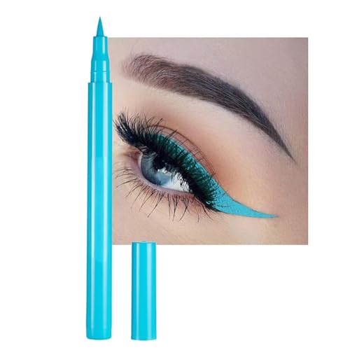 Delineador líquido mate Dragonranee color neón azul cielo miniatura 1