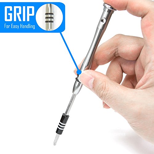 Kingwin 58 in 1 with 54 Bit Stainless Precision Screwdriver Set, Electronic Repair Tool Kit, Magnetic Driver Kit, Flexible Shaft, For iPhone, Samsung Galaxy, Note4/5, Tablet, PC, Macbook, etc - Thumbnail 7