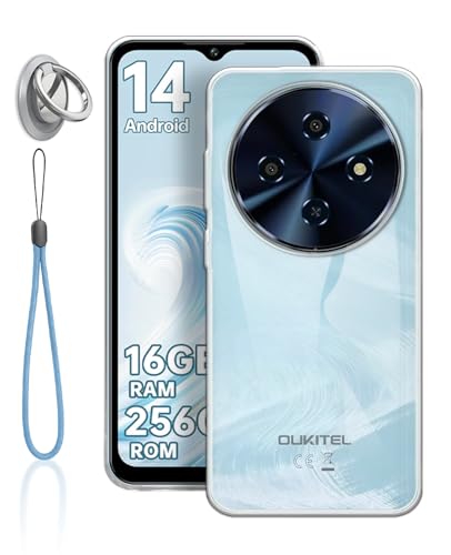 For OUKITEL C5 �P�[�X �S���� �ی�J�o�[ �ԍڃz���_�[�Ή� YANMONGI �����O�t ���X�^���h�@�\ �G�A�o�b �O�X�}�z�P�[�X �ϏՌ� TPU �o���p�[ �X�N���[�� & �J�����ی� ���^ �y�� �g�уJ�o�[ ���ϖh�~ �w��h�~ �����₷�� 