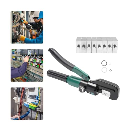 Pince à sertir hydraulique manuelle pour fixer solidement les cosses