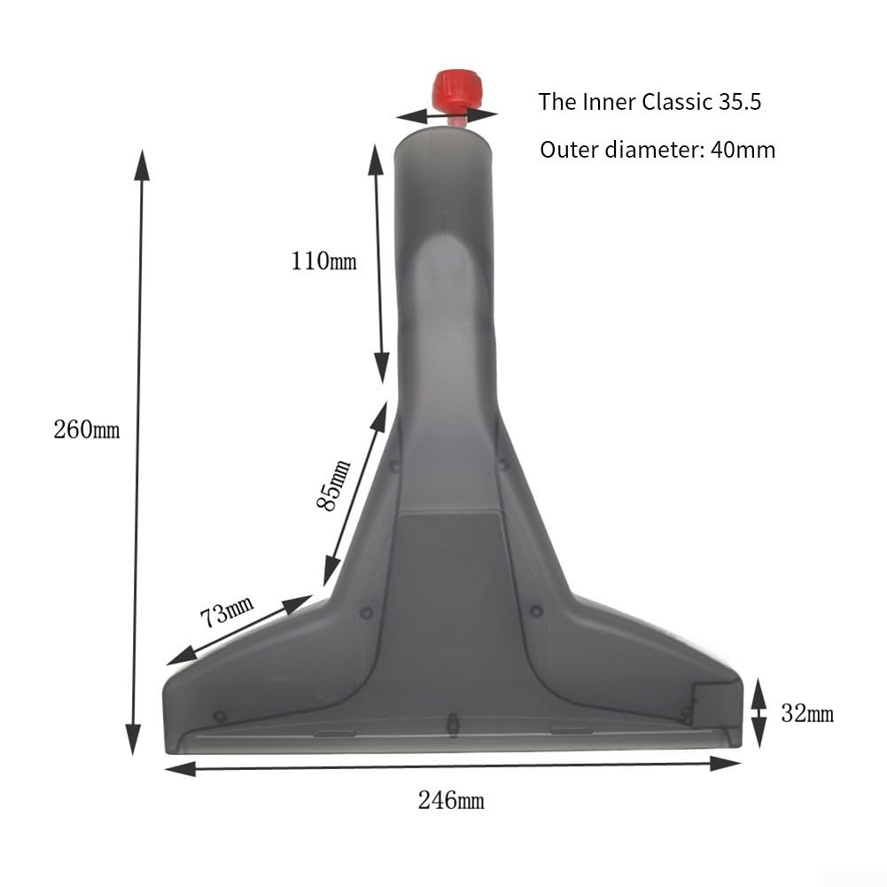 Spray extraction upholstery nozzle 139772 139851 for Thomas vacuum cleaners cleaning Accessories Kit(2 PACK)