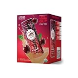 Life Cider Black Cherry Apple Cider Vinegar Soda, 4 Pack, Organic Sparkling AVC Drink, Natural Flavors, Promotes Gut Health, Vitamins C, B12, Zinc, D3