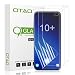 Galaxy S10 Plus Screen Protector (3-Pack)(Not Glass), OTAO Full Coverage Screen Protector Case Friendly HD Clear Anti-Bubble Film for Samsung S10+