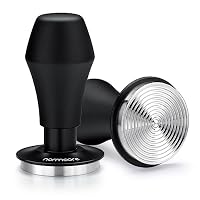 Pressino Per Caffè Normcore A Molla Da 51 Mm - Per Espresso, Con 3 Molle Intercambiabili, Base In Acciaio Inox