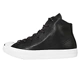  Converse Jack Purcell Mid Limited Edition, Schwarz - Black Burnt - Größe: 45 EU