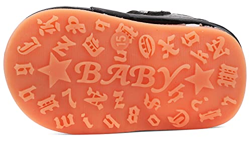 Baby Boys Girls Squeaky Sandals Summer Closed-Toe Anti-Slip Premium Rubber Sole Toddler First Walkers Shoes4