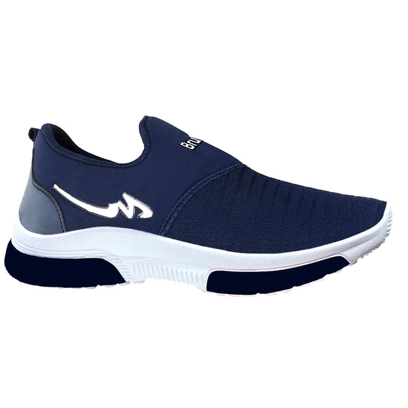 2031 Men's & Boy's PVC Sole with Breathable Mesh Upper White Running Shoes for Rinning, Gym and Sports Activity 3 41Er8igEOeL