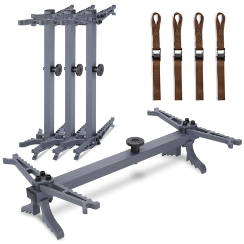 Kalkal Climbing Sticks 4 Pack, Non-Slip Foldable Steps Tree