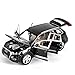 LBBH 1/24 pour Audi Q7 Alliage Métal SUV Modèle De Voiture Diecasts Simulation Jouet Véhicules Modèle De Voiture Son Et Lumière Collection Enfants Jouet Cadeau (Color : Black)