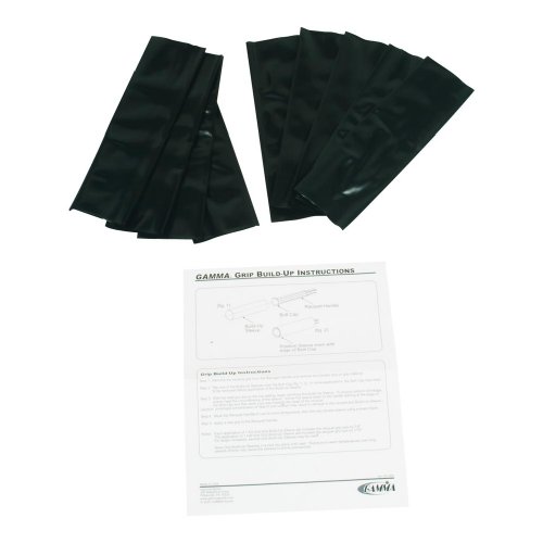 Gamma Grip Buildup Sleeves, Black, Full 1/8-Inch