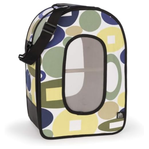 Prevue Pet Products Soft Sided Bird Travel Carrier with Perch - Multicolor