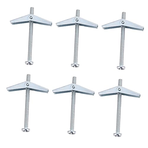 Veemoon 10 Pack Self-Tapping Screws Drywall Carbon Steel Coarse Thread Self-Drilling Anchors