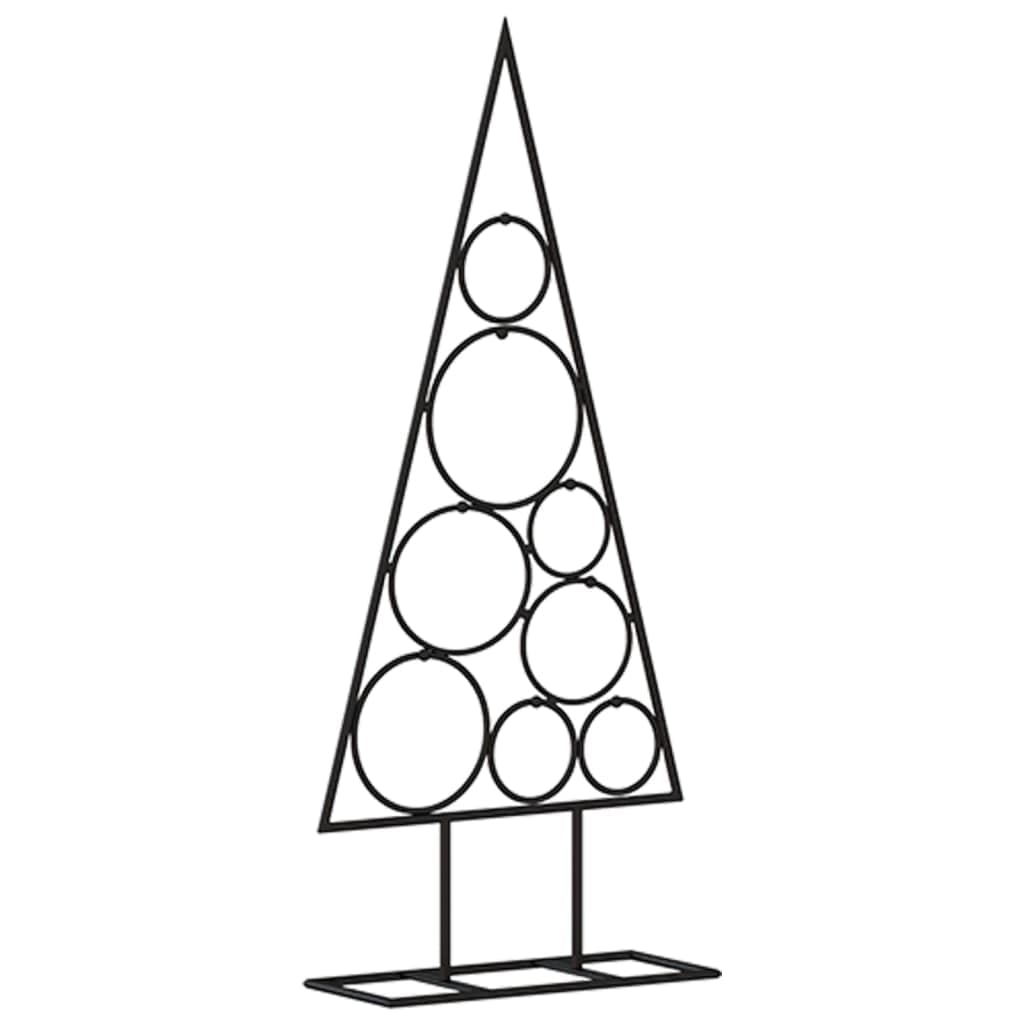 Svvalka Black Metal Christmas Tree For Decoration 60 Cm Size 27