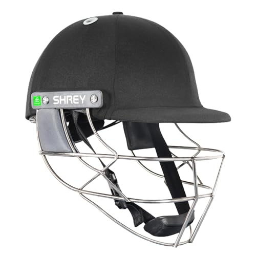 Image of Shrey Koroyd Stainless Steel Cricket Helmet Black Medium