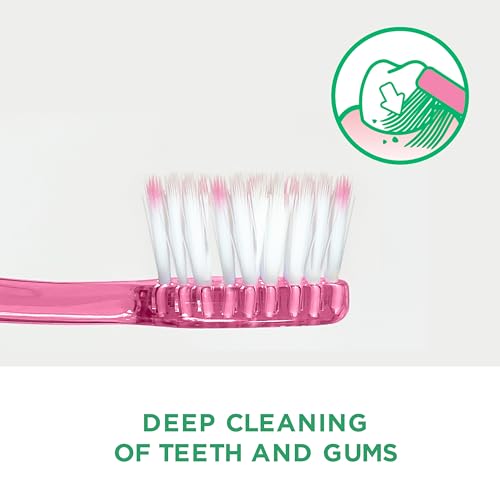 GUM PRO SENSITIVE Zahnbürste | ultraweiche Borsten für empfindliche Zähne und Zahnfleisch | kompakter Kopf | 4 x 1 Stück (mit 1 Gratisprobe) – Bild 4