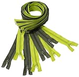 Scopri la soluzione perfetta e professionale con queste cerniere lampo a spirale . Ogni cerniera è stata realizzata con cura utilizzando materiali selezionati : una spirale in nylon ad alta resistenza , tessuto in poliestere ad alta densità e cursori in metallo resistenti . Questi componenti garantiscono una cerniera funzionale e robusta , con una finitura elegante , ideale per dare un tocco professionale ai vostri progetti di cucito , moda o artigianato .