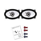 2 Wege Koax, Frequenzgang: 90 Hz - 20000 Hz, Empfindlichkeit: 91 dB, Impedanz: 4 Ohm, Einbautiefe: 38 mm