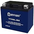 Mighty Max Battery YTX5L-BS Lithium Replacement Battery Compatible with Leoch YTX5L-BS