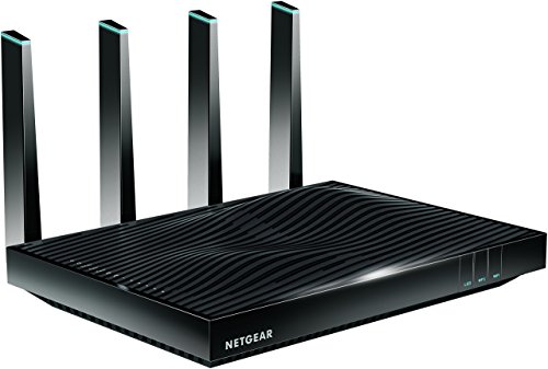 NETGEAR Nighthawk X8 AC5000 Tri-band WiFi Router, Gigabih Ethernet, MU-MIMO, Compatible with Amazon Echo/Alexa (R8300)