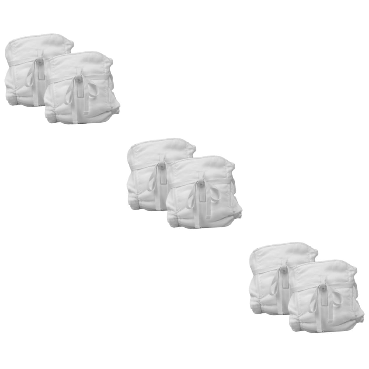 TOYANDONA 6 Piezas pantalón de pañal de algodón pañales reutilizables para bebe fraldas reutilizáveis bebé pañales lavables cubierta de pañal de tela pañales bebe recien nacido ropa interior