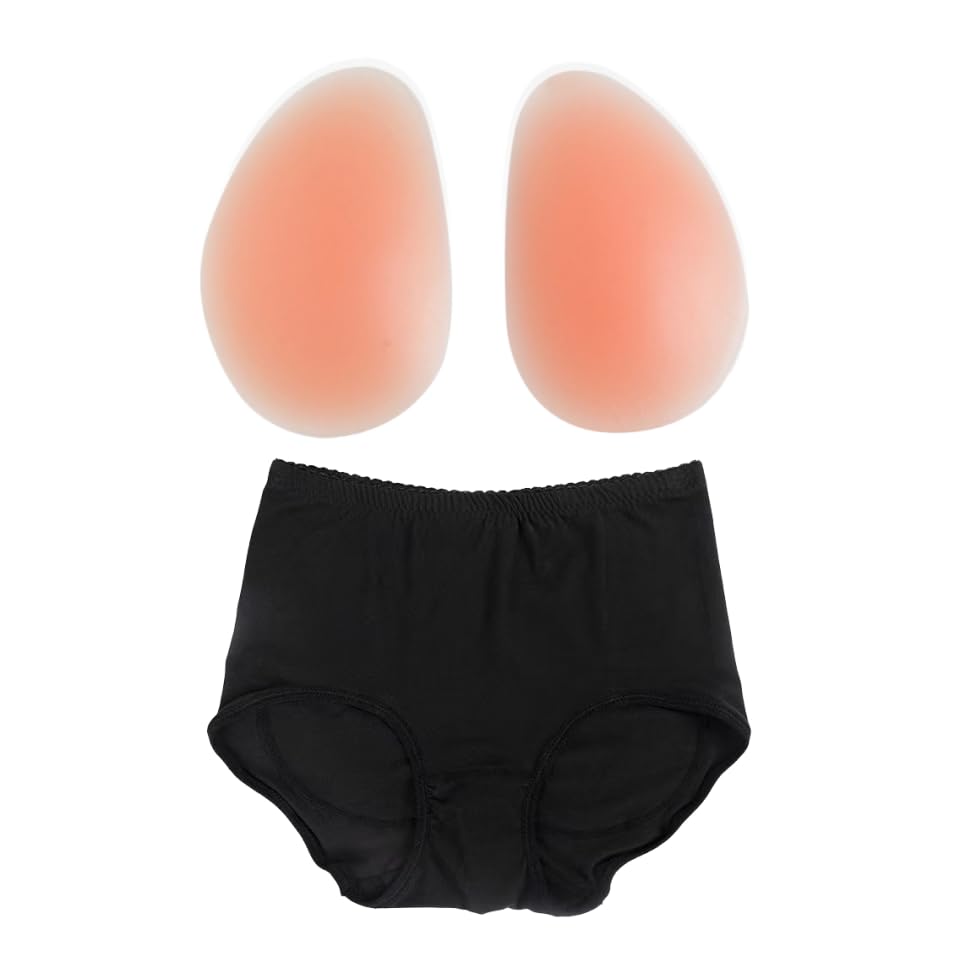 Silicone Butt Pads Fake Buttock Butt Lifter Enhancer Shaper Panties Underwear 6
