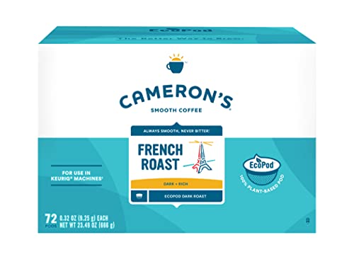 Cameron's Coffee Single Serve Pods, French Roast, 72 Count