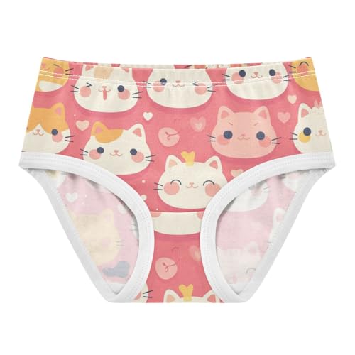GuoChe Underwear Hipster Triangle Panties Breathable Underwear for Kid in Sizes 2T,3T, 4T, 5T, 6Y and 8Y