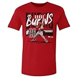 500 LEVEL Chase Burns Cincinnati Player Name Shirt (Red, X-Large)