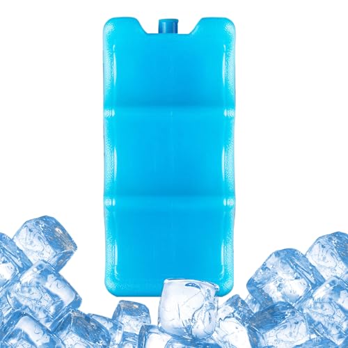 Bolsas De Hielo Reutilizables para Neveras Portátiles | Contenedores de Frío para Congelador - Herramienta De Enfriamiento Rápido Y De Larga Duración para Playa, Leche Materna Y Conservación De