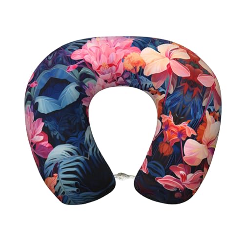 Almohada U-shaped espuma memoria 30x25 cm lavable miniatura 1