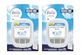 Febreze Plug-in Air (Epished) Freshener Device (Pack of 2) Compatible with 3Vol Refills Continuous Odour Elimination Adjustable for Home Office Bathroom Long-Lasting Freshness (Plug's Only)