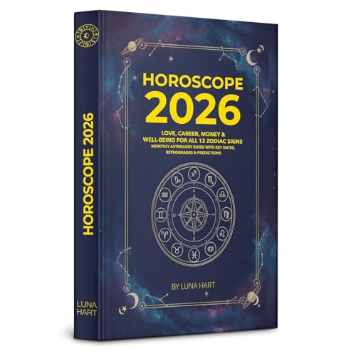 HOROSCOPE 2026 Audiolibro Por Cosmic Compass Press, Luna Hart arte de portada