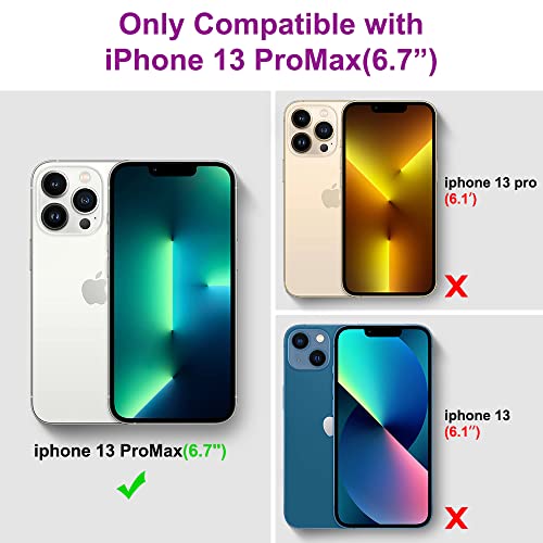 Yebowe Compatible With Iphone 13 Pro Max Case, Cute 3D Tin Foil Pleated Luxury Phone Cover For Women Girls Cool Bling Designer Soft Slim Case For Iphone 13 Pro Max, Silver #TOP1