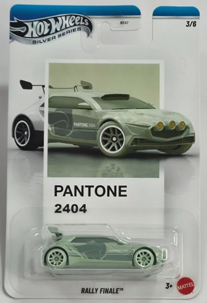 Hot Wheels Silver Series Pantone Rally Finale 3/6 Die Cast