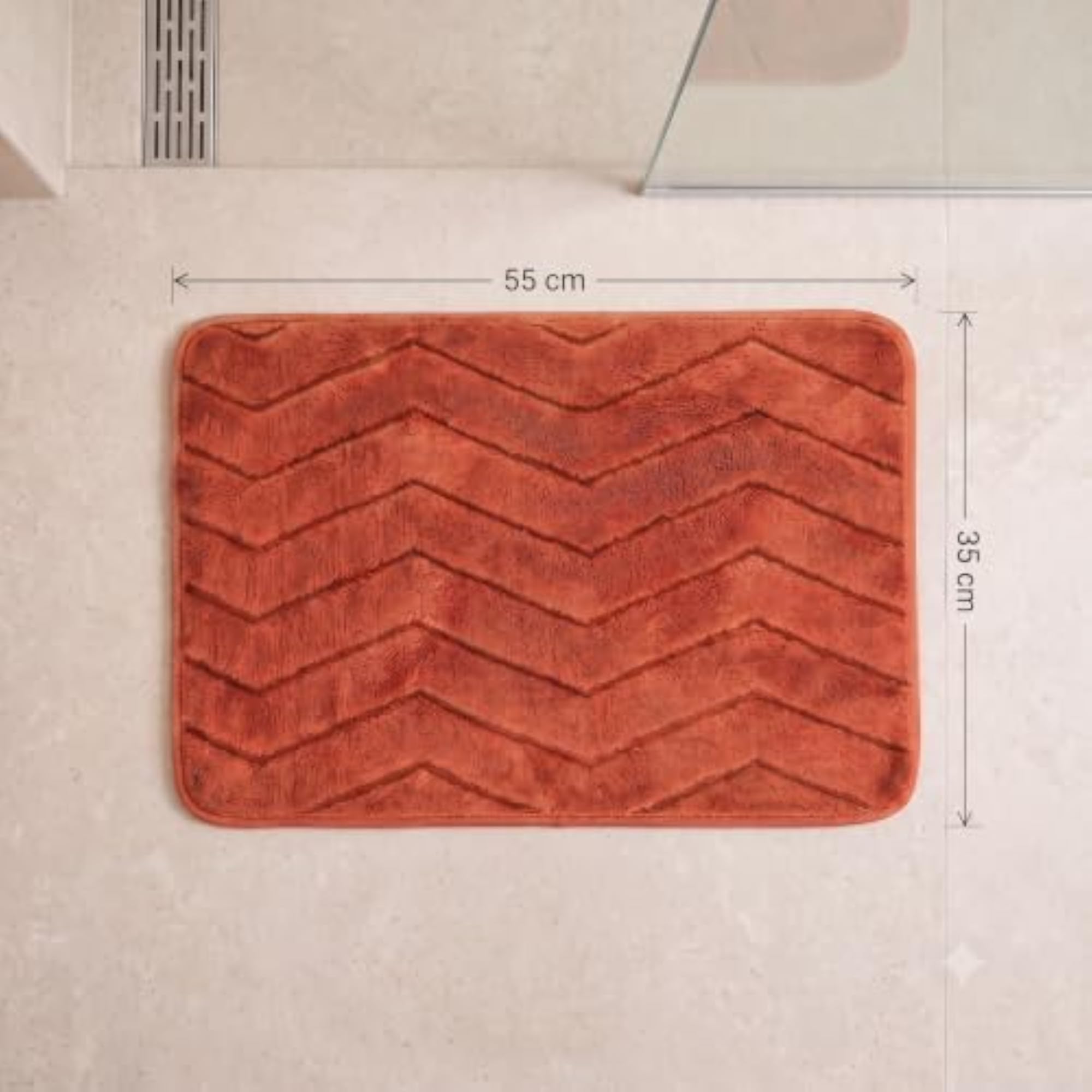 VIKHAVI Antislip Microfiber Door Mat