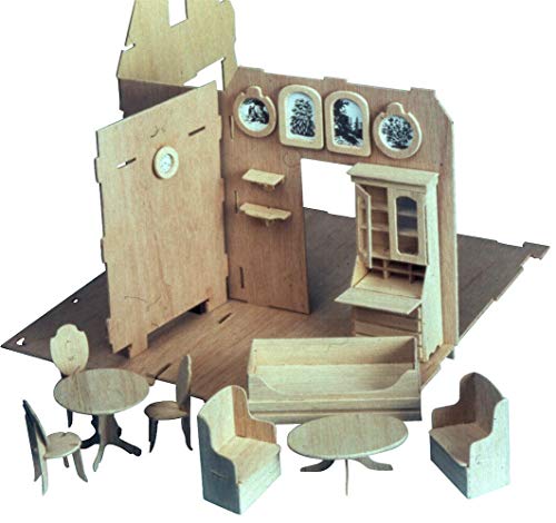 Greenleaf Coventry Cottage Dollhouse Kit - 1 Inch Scale #TOP4