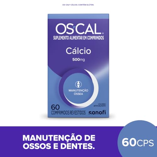 Os-Cal - Cálcio 500mg, 60 comprimidos revestidos