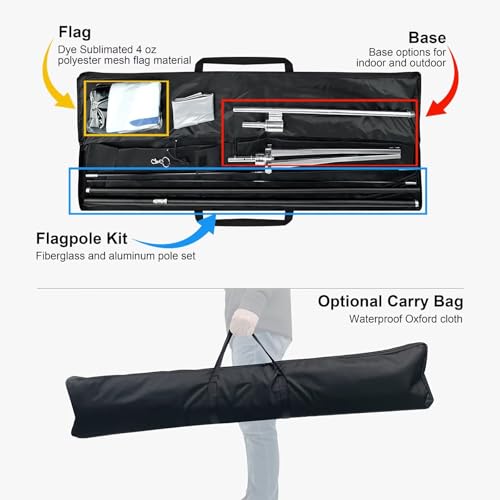 Custom Feather Flag-Made in USA-Single Sided-With Pole & Base,Weatherproof 9FT Personalized Weave Fabric Flag with Your Text,Photo,or Logo(Small)