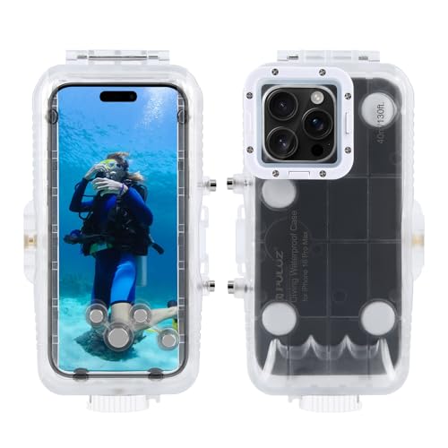 Coque de plongée iPhone 16 Pro Max pour protéger votre téléphone de l'eau et réussir vos vidéos