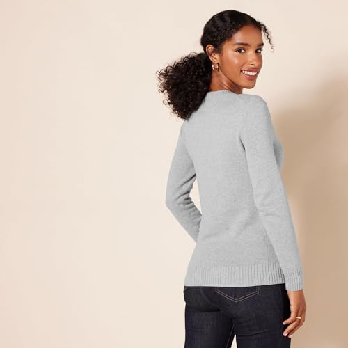 Image of Amazon Essentials Women's Lightweight Soft Crewneck Sweater, 100% Cotton, Plus