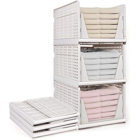 HOTOOLME Extra Large Wardrobe Storage Box Set Cover