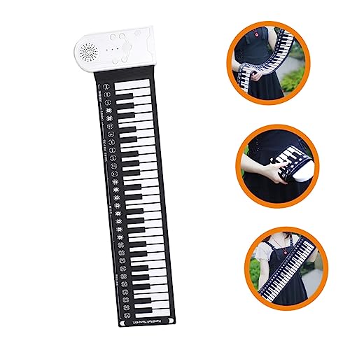 JOINPAYA support de tom au sol clavier de piano pliant de musique oud instrument portable clef piano numérique piano électronique enroulable piano pliable en silicone Composant élèctronique - Les Beatles, Paul McCartney, John Lennon, RIngo Starr, George Harrison JOINPAYA support de tom au sol clavier de piano pliant de musique oud instrument portable clef piano numérique piano électronique enroulable piano pliable en silicone Composant élèctronique – Image 6