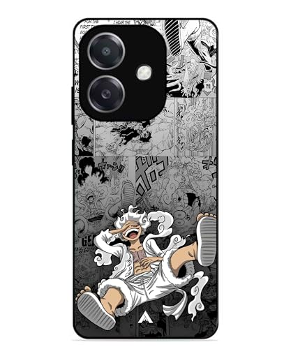 Image of Premium Anime 2 Case for Oppo A3 (Glossy Finish) Soft-Touch Metal TPU Back Cover, Shockproof, Designer, Aesthetic Mobile Phone Case